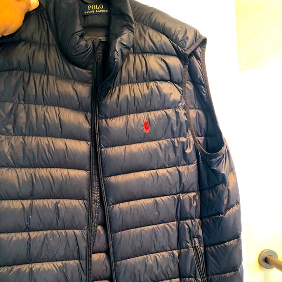 Polo Ralph Lauren Other - Half sleeve jacket blue color with red logo